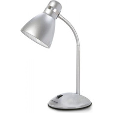 Esperanza lampka biurkowa e27 alkes srebrna eld113s