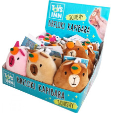 Stnux Breloki kapibara squishy mix display 12 sztuk