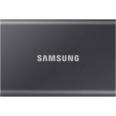 Samsung Electronics Polska Dysk zewnętrzny ssd samsung t7 (1tb; usb 3.2; szary; mu-pc1t0t/ww)