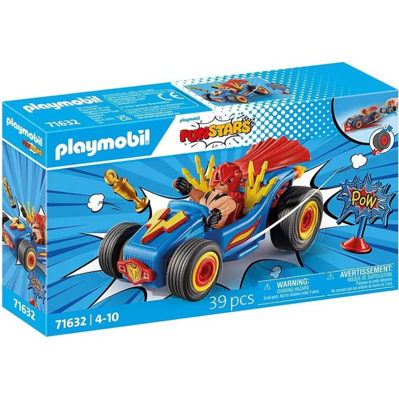 Playmobil Zestaw z figurkami funstars 71632 racing: wrestler