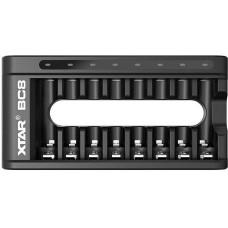 Xtar ładowarka do akumulatorów r03 / aaa oraz r6 / aa li-ion 1,5v / nimh bc8