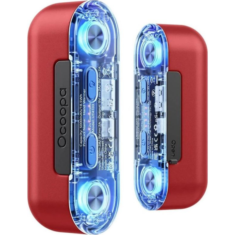 Ocoopa UT4103 red electric heater