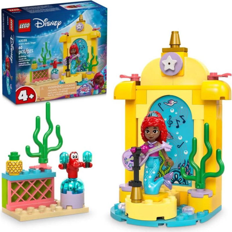 Lego disney 43235 scena muzyczna arielki