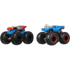 Mattel Hot Wheels Monster Trucks: Demolition Doubles - Twin Mill VS Rodger Dodger Vehicles (JLV80)