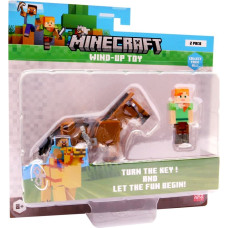 P.m.i. Kids World Minecraft s2 3d wind-up toy - alex & horse