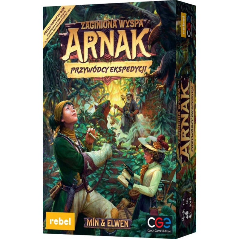 Rebel Gra zaginiona wyspa arnak: przywódcy ekspedycji