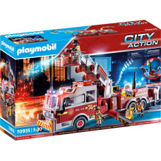 Playmobil Rescue Vehicles: Fire Engine with Tower Ladder 70935