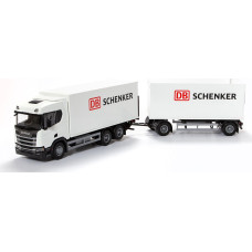 Emek Scania kravas automašīna ar piekabi 1:25