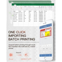 Niimbot Drukarka etykiet niimbot b21 s biały