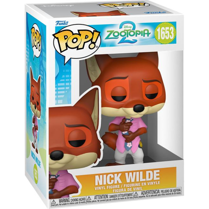 Funko POP! Vinila figūra: Disney: Zootropolis 2 - Nick Wilde