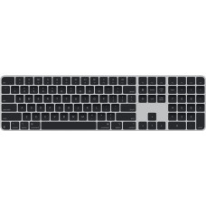 Apple Klawiatura magic keyboard z touch id i polem numerycznym dla modeli maca z czipem apple - angielski (usa) - czarne klawisze