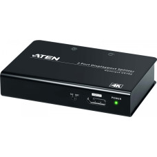 Aten Rozdzielacz 2-port 4k displayport splitter vs192