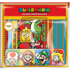 ''Pyramid Shop.com'' Pyramid Nintendo: Super Mario - Core Colour Block Bumper Stationery Set (SR74118)