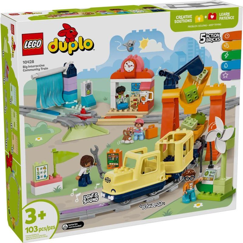 Lego DUPLO 10428 Large Interactive City Train