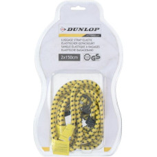 Dunlop RUBBER TAPES FOR FASTENING LUGGAGE DUNLOP HOOKS LENGTH 150CM 2 pcs YELLOW