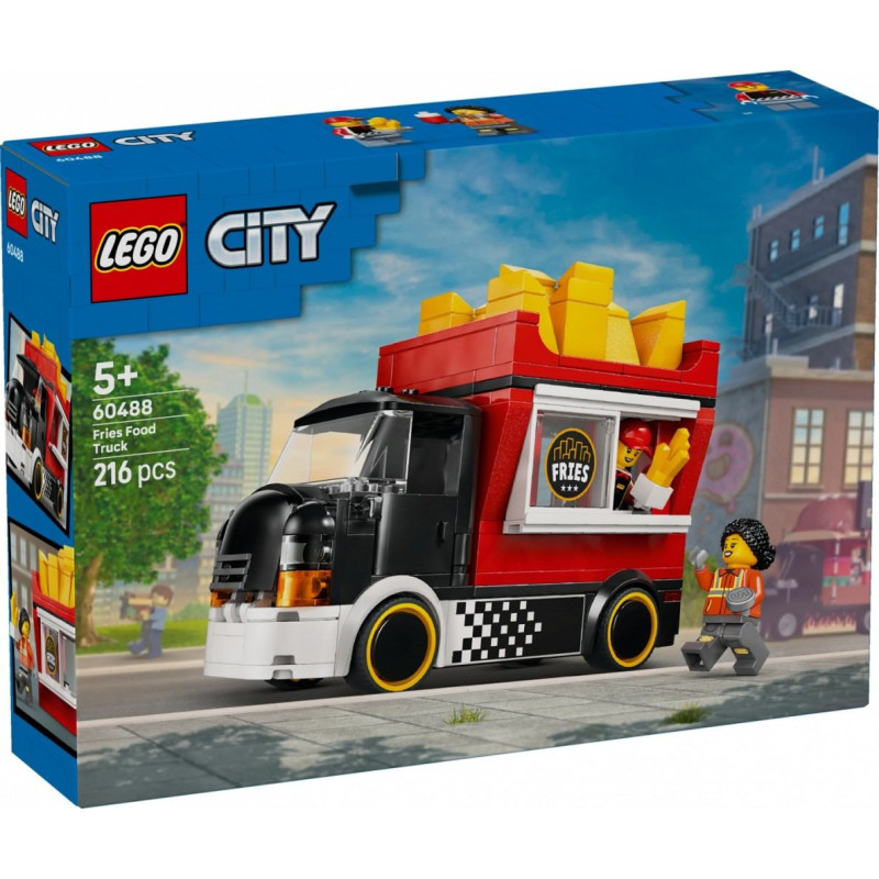 Lego city 60488 ciężarówka z frytkami