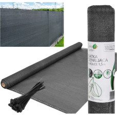 SHADE NET 140G/M2 1.5X10M DARK GRAY