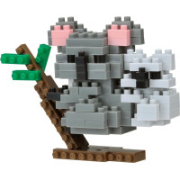 Bandai Namco Bandai Nanoblock : Animal - Koala Building Block Figure (NBC257)