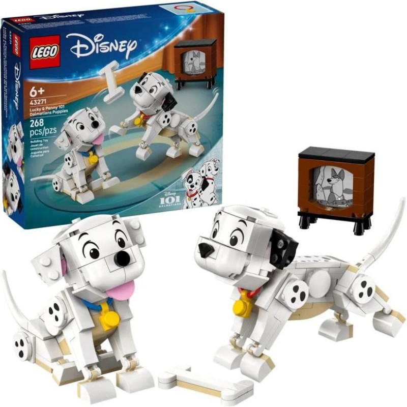 Lego DISNEY 43271 CLASSIC LUCKY & PENNY 101 DALMATIANS PUPPIES