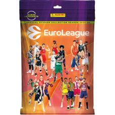 Panini Euroleague 2026: Sticker Starter Pack (1 Album and 4 Packs of 5 Stickers)
