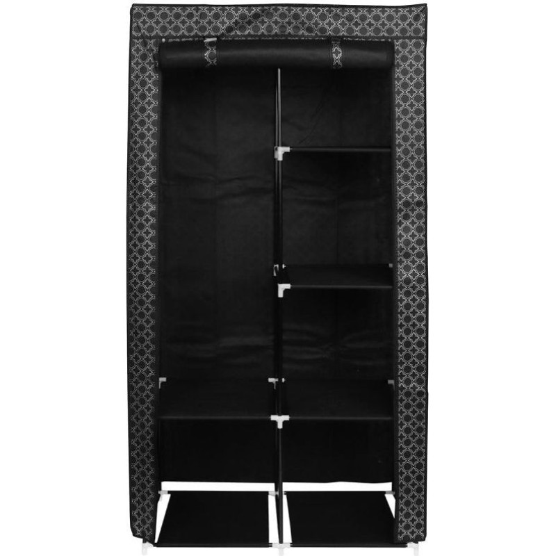 TEXTILE WARDROBE 88x46x170CM ORNAMENT 45269