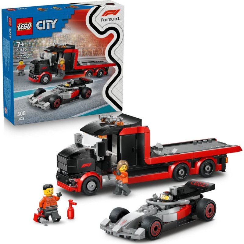 Lego ® City: F1® Display Truck with Audi F1® Race Car (60493)