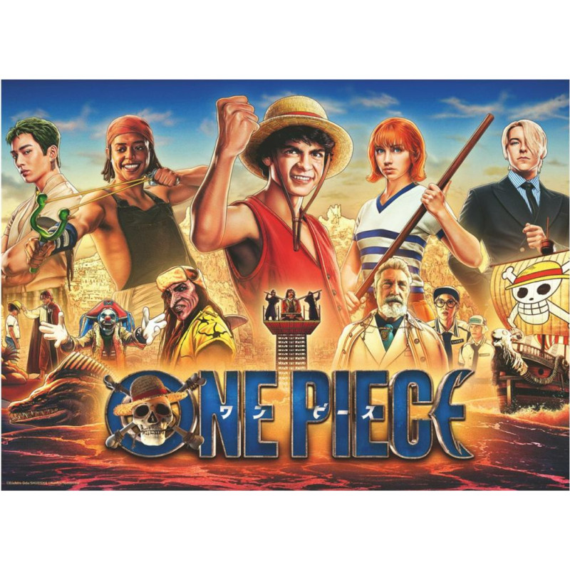 Ravensburger Puzzle: One Piece - The Adventure of the Straw Hat Pirates (500 pcs) (12001499)