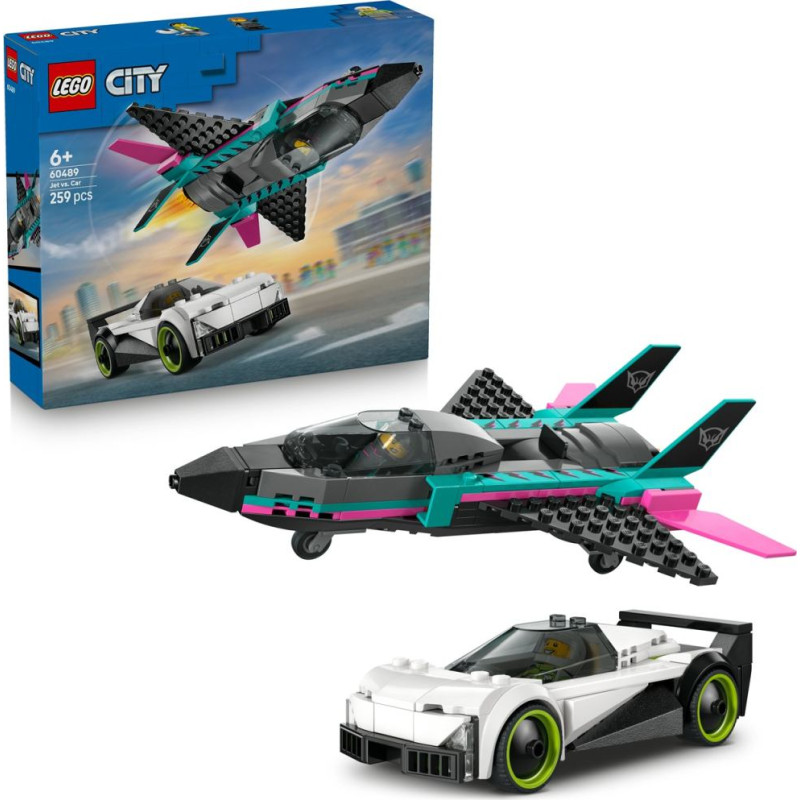 Lego ® City: Jet vs. Car (60489)
