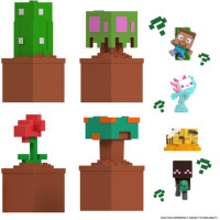 Mattel Minecraft: Mini Figures – Mc Airborne Axolotl (JKF68)