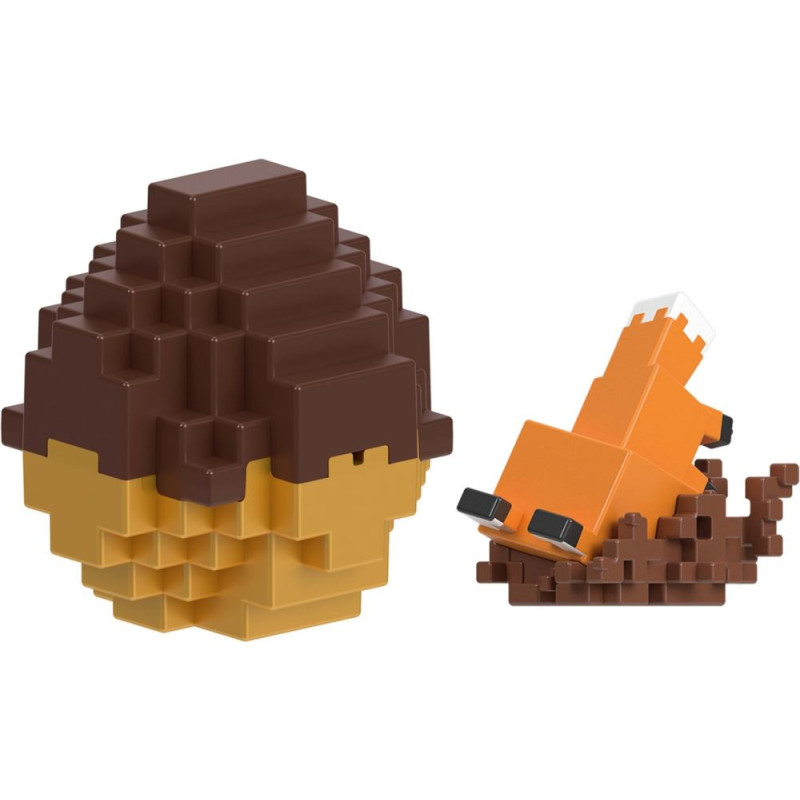 Mattel Minecraft: - Mini Eggs With Figure – Mc Mini Fox (JJV73)