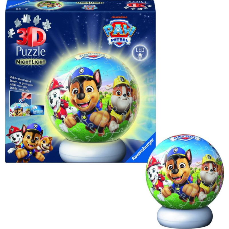 Ravensburger 3D Puzzle: Nightlight Paw Patrol (12008057)