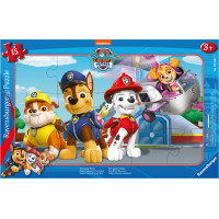 Ravensburger Puzzle: Paw Patrol - Four Brave Rescuers! (15pcs) ( 05681)