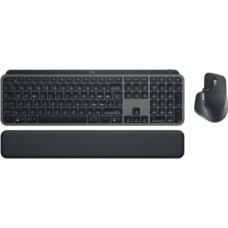 Logitech Klawiatura mx keys s + mysz + podkładka combo graphite us 920-011614