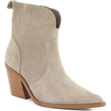 Big Star Women's leather cowboy boots beige Big Star TT274958 (37)
