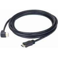 Gembird Kabel hdmi-hdmi v2.0 3d tv high speed ethernet 3m kątowy 90'' (pozłacane końcówki)