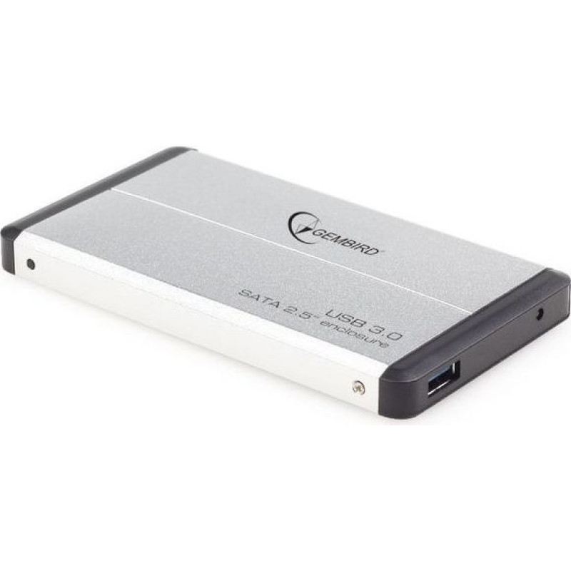 Gembird Kieszeń zewnętrzna hdd 2.5'' sata usb 3.0 silver