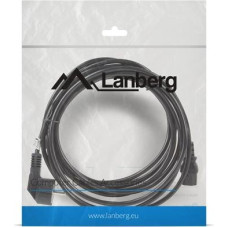 Lanberg Kabel zasilający cee 7/7 - iec 320 c13 vde 5m czarny