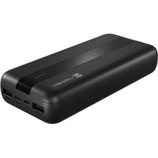 Natec Powerbank trevi 20000mah 2x usb-a + usb-c czarny
