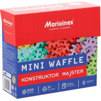 Marioinex Klocki mini waffle - konstruktor majster 200 elementów