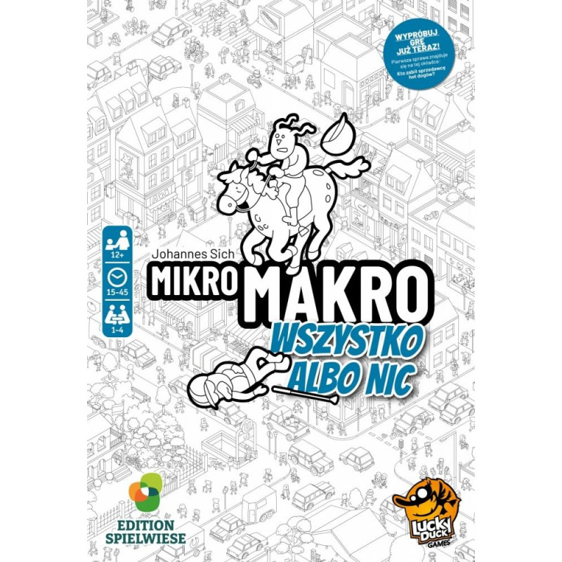 Lucky Duck Games Gra mikromakro wszystko, albo nic