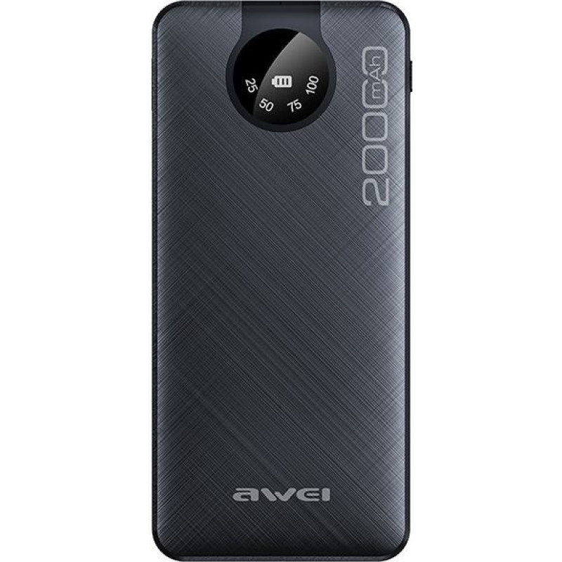 Awei Powerbank 20000mah p134k komplet kabli