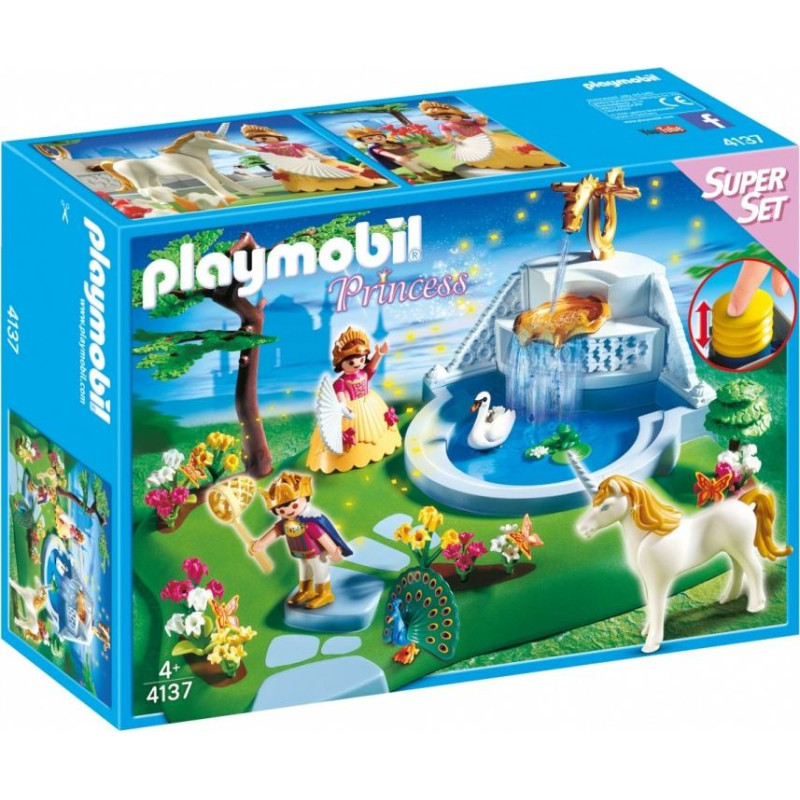 Playmobil Zestaw z figurkami princess 4137 bajkowy ogród królewski