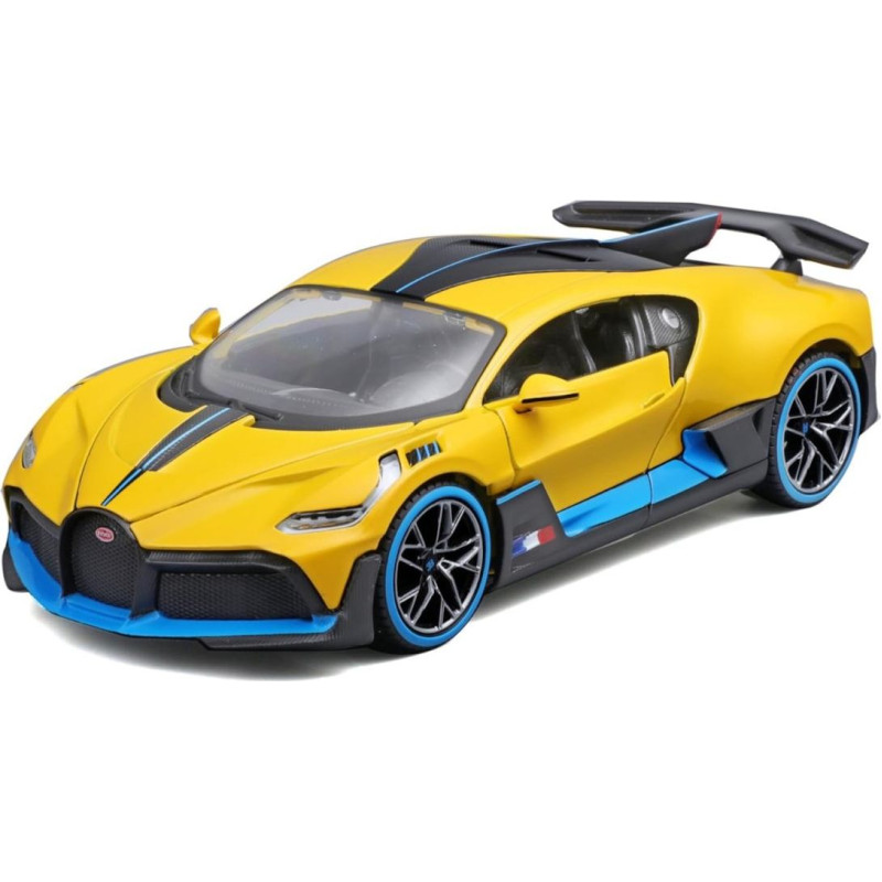 Maisto Model kompozytowy bugatti divo 1/24 żółty