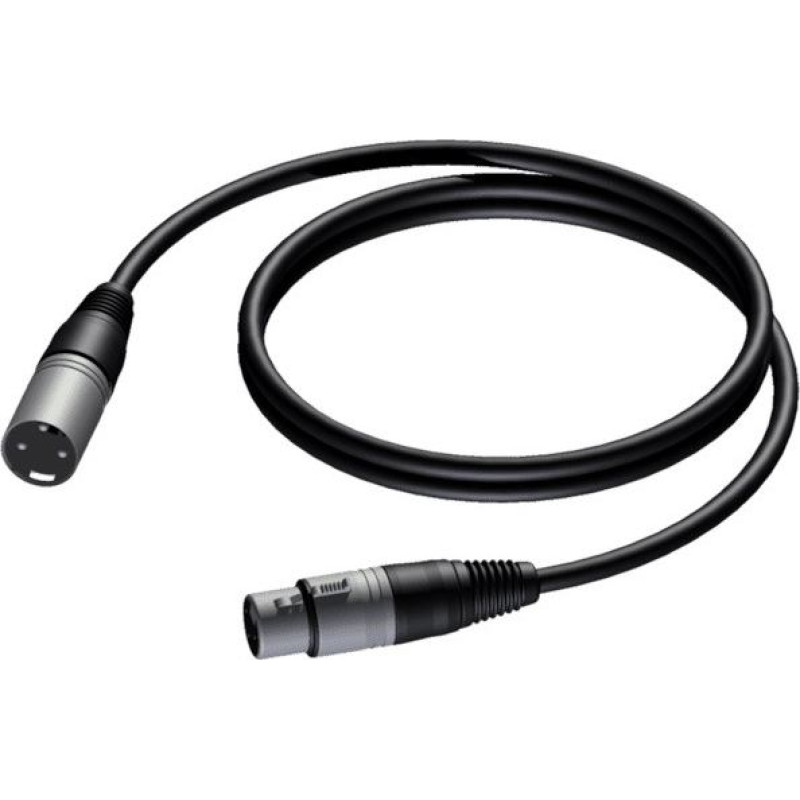 Procab Kabel xlr męski - xlr Żeński 3m - cab901/3