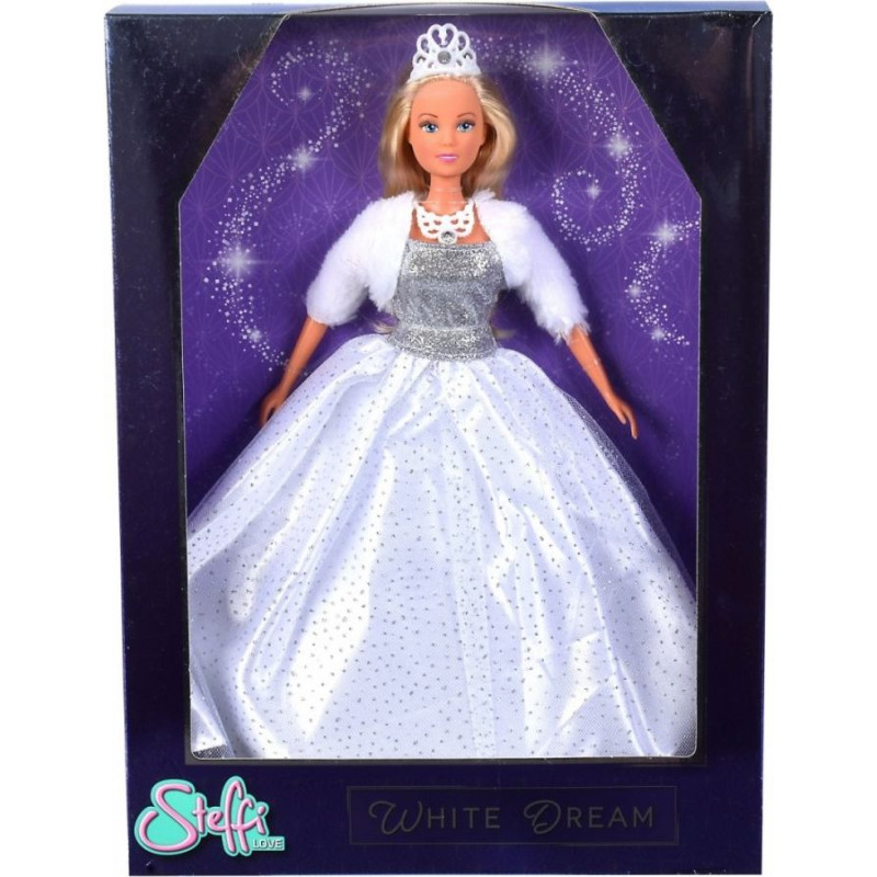 Simba Lalka steffi love biały sen