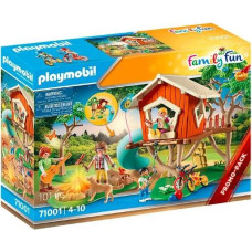Playmobil Klocki zestaw z figurkami family fun 71001 domek na drzewie ze zjeżdżalnią