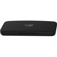 Concept Lusterko kosmetyczne kieszonkowe z diodą led kz2020 czarne