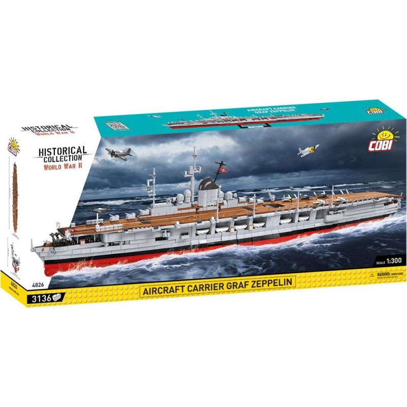Cobi Klocki Klocki aircraft carrier graf zeppelin