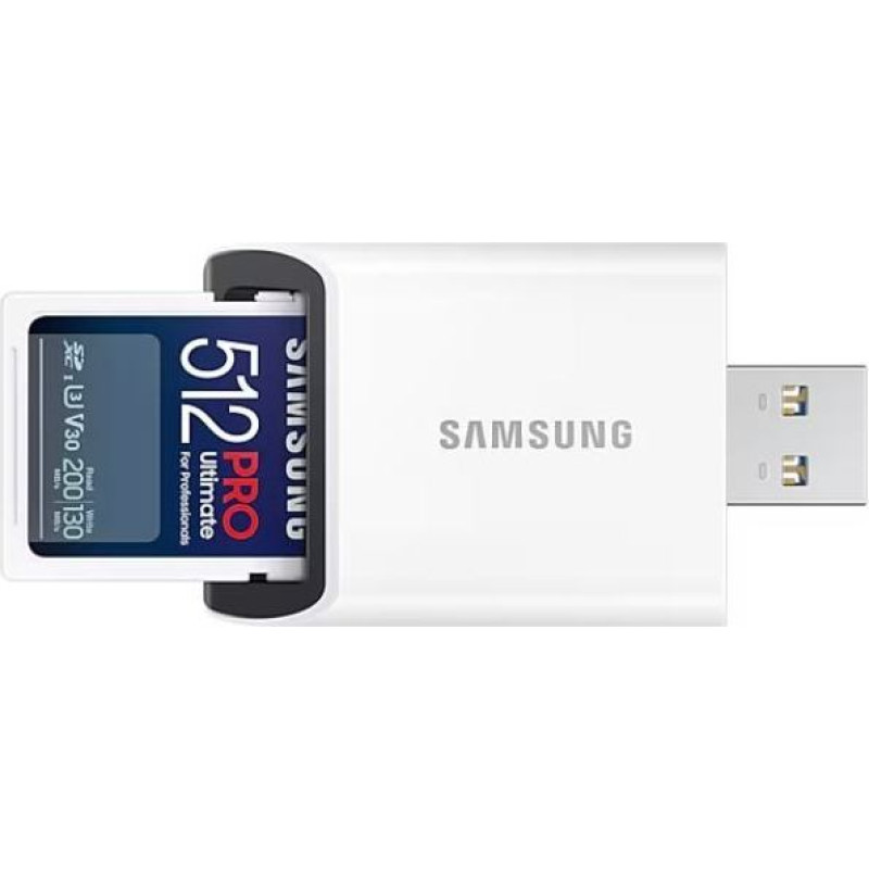 Samsung Karta pamięci sd mb-sy512sb/ww 512gb pro ultimate + czytnik