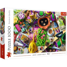 Trefl Puzzle 1000 elementów porządki w  ogrodzie